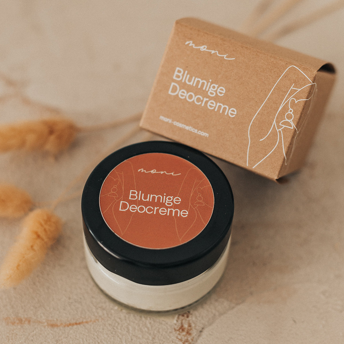 Blumige Deocreme